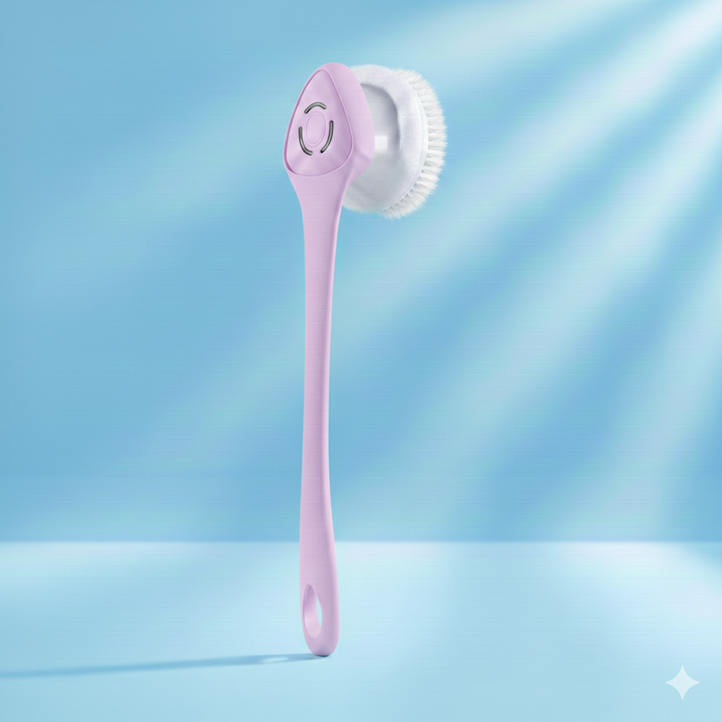 Electric Shower Brush - Multi Use Body Cleaning & Massage Set