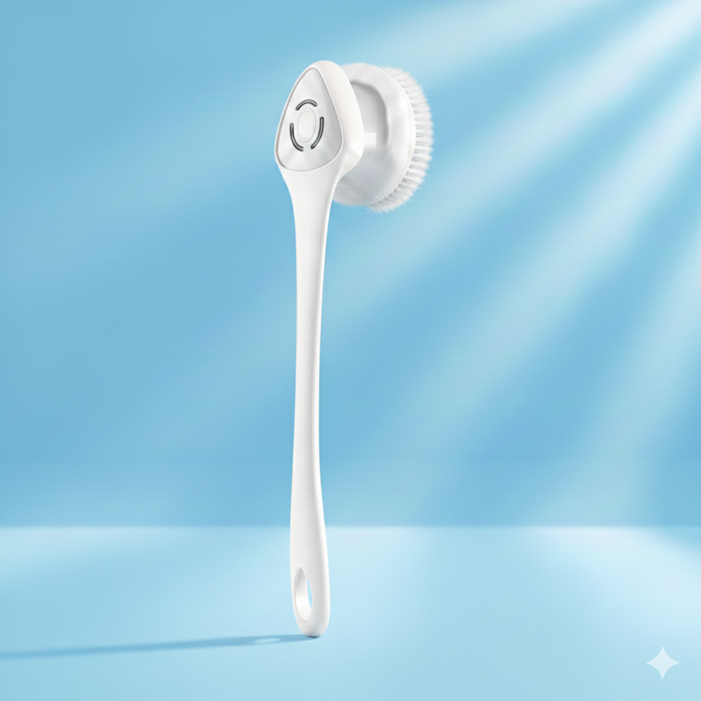 Electric Shower Brush - Multi Use Body Cleaning & Massage Set